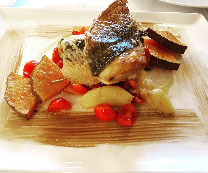 #spigola  #spigolaalfornosulettodiverdure  #agriturismolasapienza  #fish  #esta…
