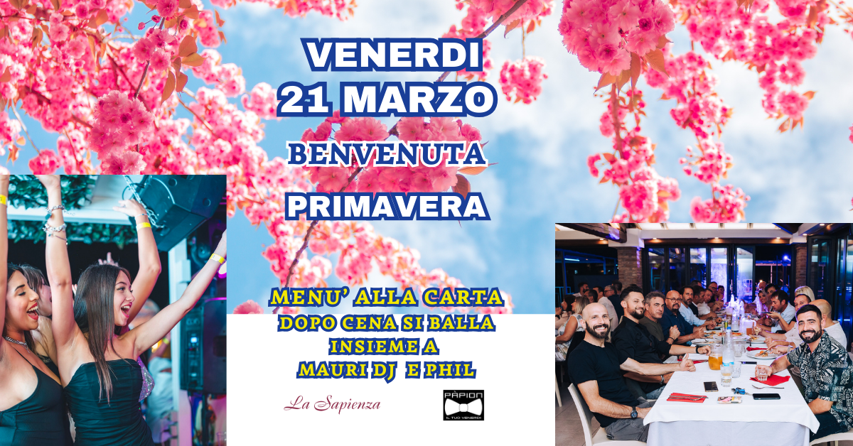 Benvenuta Primavera 21 Marzo